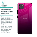 Purple Ombre Pattern Glass Case for Realme C11
