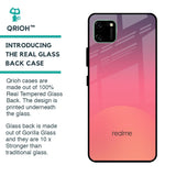Sunset Orange Glass Case for Realme C11