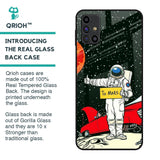 Astronaut on Mars Glass Case for Samsung Galaxy M31s