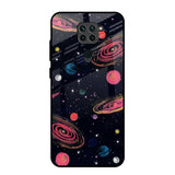 Galaxy In Dream Redmi Note 9 Glass Back Cover Online