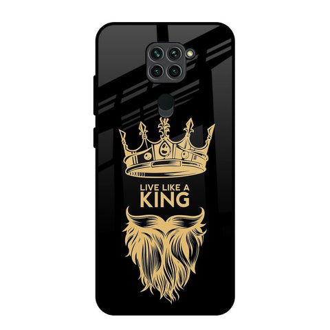 King Life Redmi Note 9 Glass Back Cover Online
