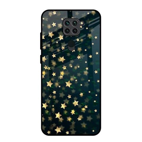 Dazzling Stars Redmi Note 9 Glass Back Cover Online
