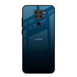 Sailor Blue Redmi Note 9 Glass Back Cover Online