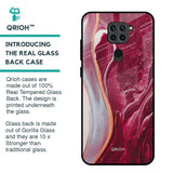 Crimson Ruby Glass Case for Redmi Note 9