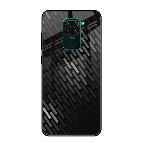 Dark Abstract Pattern Redmi Note 9 Glass Cases & Covers Online