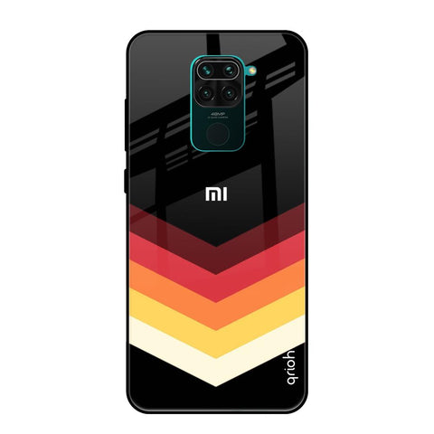 Abstract Arrow Pattern Redmi Note 9 Glass Cases & Covers Online