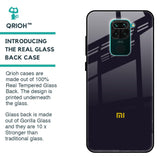 Deadlock Black Glass Case For Redmi Note 9