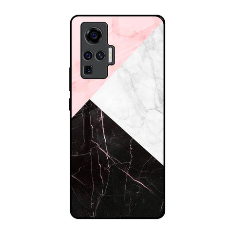 Marble Collage Art Vivo X50 Pro Glass Back Cover Online