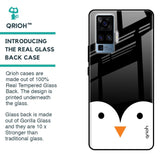 Cute Penguin Glass Case for Vivo X50 Pro