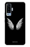 White Angel Wings Vivo X50 Back Cover