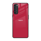 Solo Maroon Oppo Reno4 Pro Glass Back Cover Online