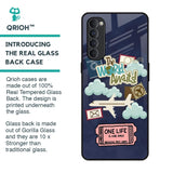 Tour The World Glass Case For Oppo Reno4 Pro