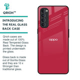 Solo Maroon Glass case for Oppo Reno4 Pro