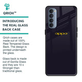 Deadlock Black Glass Case For Oppo Reno4 Pro