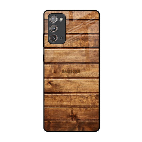 Wooden Planks Samsung Galaxy Note 20 Glass Back Cover Online