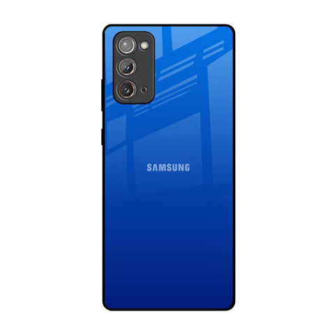 Egyptian Blue Samsung Galaxy Note 20 Glass Back Cover Online