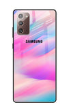 Colorful Waves Samsung Galaxy Note 20 Glass Cases & Covers Online