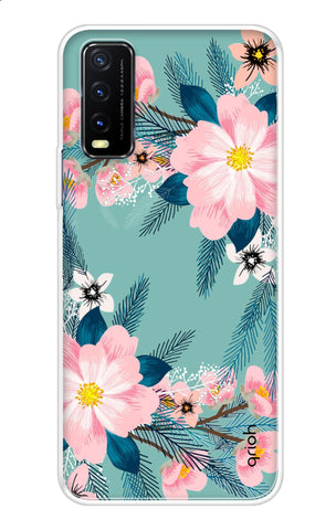 Wild flower Vivo Y20 Back Cover