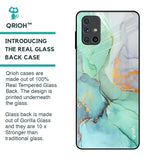 Green Marble Glass Case for Samsung Galaxy M51