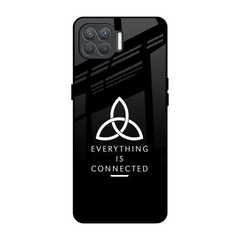 Everything Is Connected Oppo F17 Pro Glass Back Cover Online