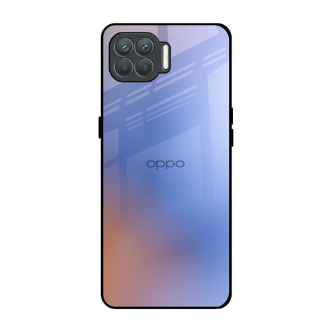 Blue Aura Oppo F17 Pro Glass Back Cover Online