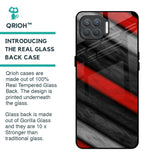 Soft Wooden Texture Glass Case for Oppo F17 Pro