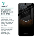 Dark Walnut Glass Case for Oppo F17 Pro