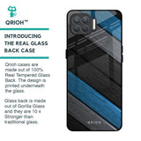 Multicolor Wooden Effect Glass Case for Oppo F17 Pro