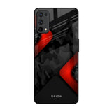 Modern Camo Abstract Realme 7 Pro Glass Back Cover Online