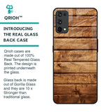 Wooden Planks Glass Case for Realme 7 Pro