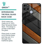 Tri Color Wood Glass Case for Realme C12