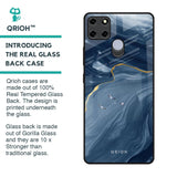 Deep Ocean Marble Glass Case for Realme C12