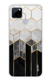 Hexagonal Pattern Realme C12 Back Cover