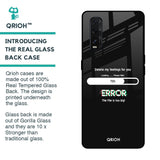 Error Glass Case for Oppo Find X2