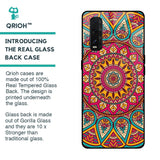 Elegant Mandala Glass Case for Oppo Find X2