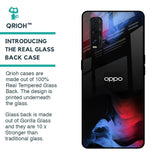 Fine Art Wave Glass Case for Oppo Find X2