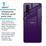 Dark Purple Glass Case for Oppo Find X2