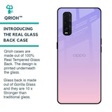 Lavender Gradient Glass Case for Oppo Find X2