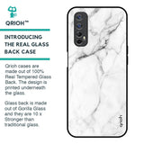 Modern White Marble Glass Case for Realme 7