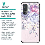 Elegant Floral Glass Case for Realme 7