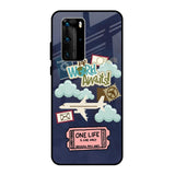 Tour The World Huawei P40 Pro Glass Back Cover Online