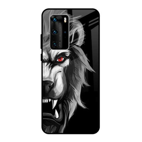 Wild Lion Huawei P40 Pro Glass Back Cover Online