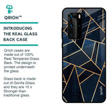 Abstract Tiles Glass case for Huawei P40 Pro