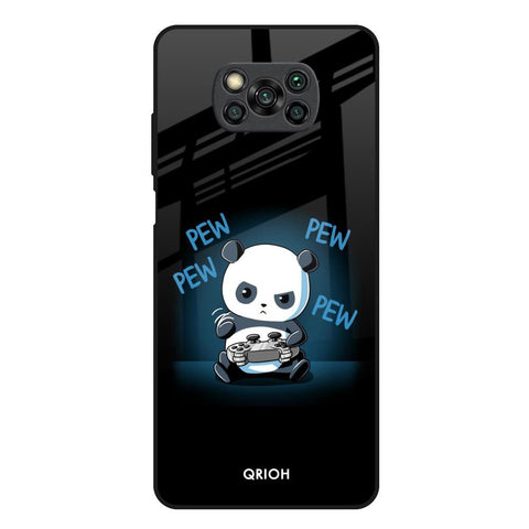 Pew Pew Poco X3 Glass Back Cover Online