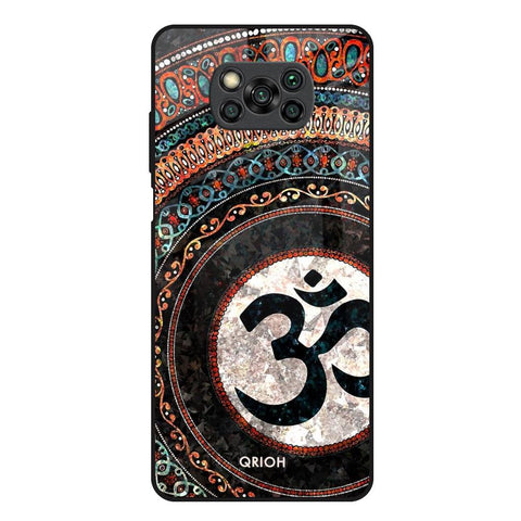 Worship Poco X3 Glass Back Cover Online