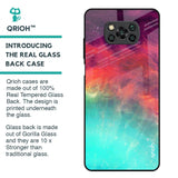 Colorful Aura Glass Case for Poco X3