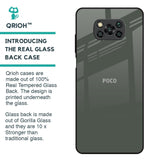Charcoal Glass Case for Poco X3