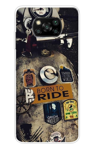 Ride Mode On Poco X3 Back Cover