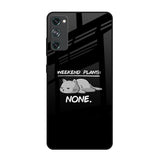 Weekend Plans Samsung Galaxy S20 FE Glass Back Cover Online