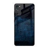 Dark Blue Grunge Samsung Galaxy S20 FE Glass Back Cover Online